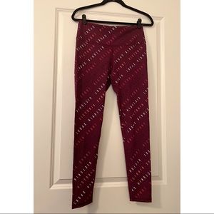 Victoria’s Secret Burgundy VSX Knockout Tight